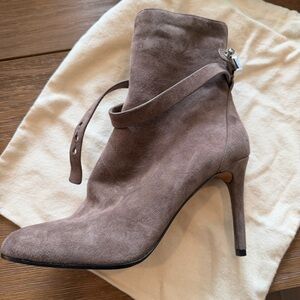 Vince Camuto Signature Cement Suede Heeled Boots
